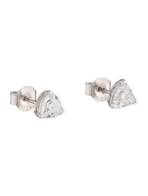 Badgley Mischka 14K 1.00ctw Lab Grown Diamond Stud Earrings