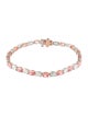 Badgley Mischka 14K 8.00ctw Lab-Grown Diamond Bracelet