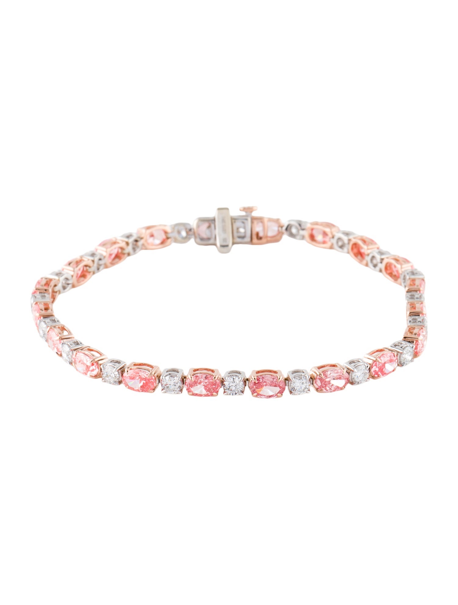 Badgley Mischka 14K 7.80ctw Lab-Grown Diamond Bracelet