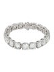 Badgley Mischka 14K 46.48ctw Lab-Grown Diamond Link Bracelet