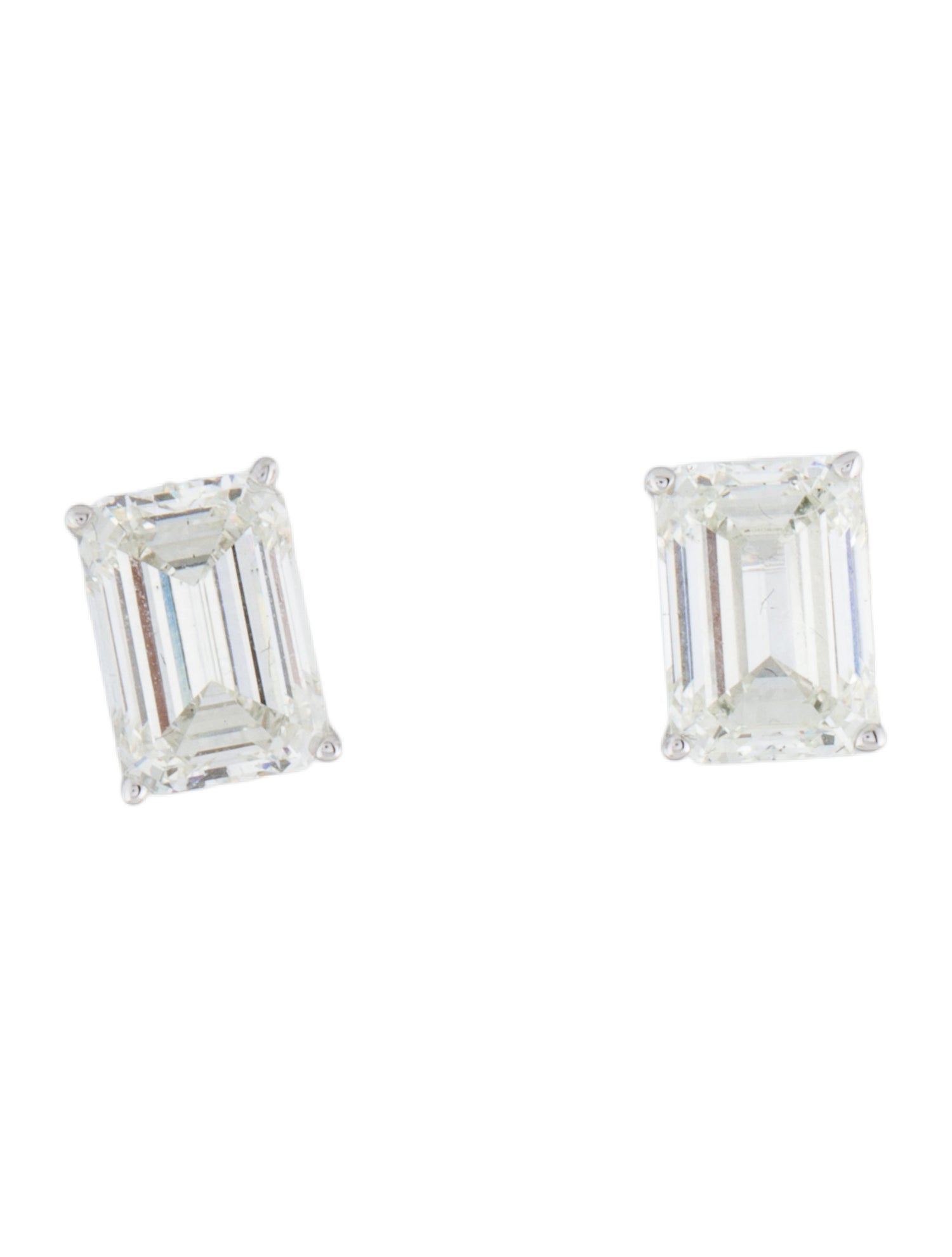 Badgley Mischka 14K 4.09ctw Lab-Grown Diamond Stud Earrings