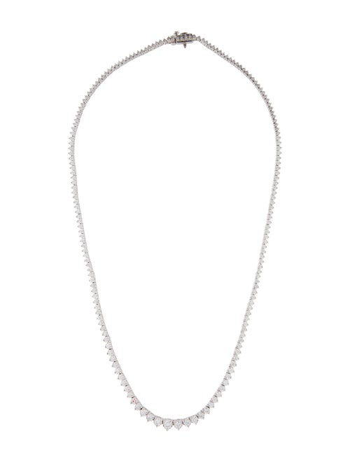 Badgley Mischka 14K 3.00ctw Lab-Grown Diamond Collar Necklace