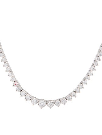 Badgley Mischka 14K 3.00ctw Lab-Grown Diamond Collar Necklace
