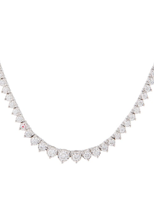 Badgley Mischka 14K 3.00ctw Lab-Grown Diamond Collar Necklace