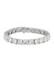 Badgley Mischka 14K 40.77ctw Lab-Grown Diamond Link Bracelet