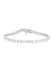 Badgley Mischka 14K 6.96ctw Lab-Grown Diamond Mixed-Cut Bracelet