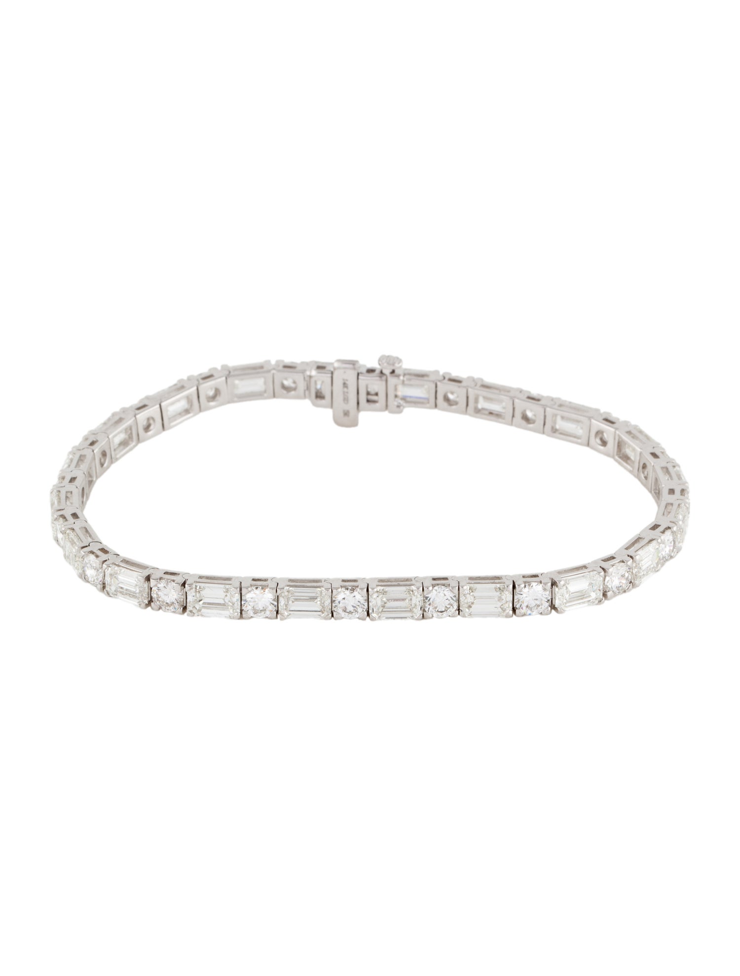 Badgley Mischka 14K 10.40ctw Lab-Grown Diamond Tennis Bracelet