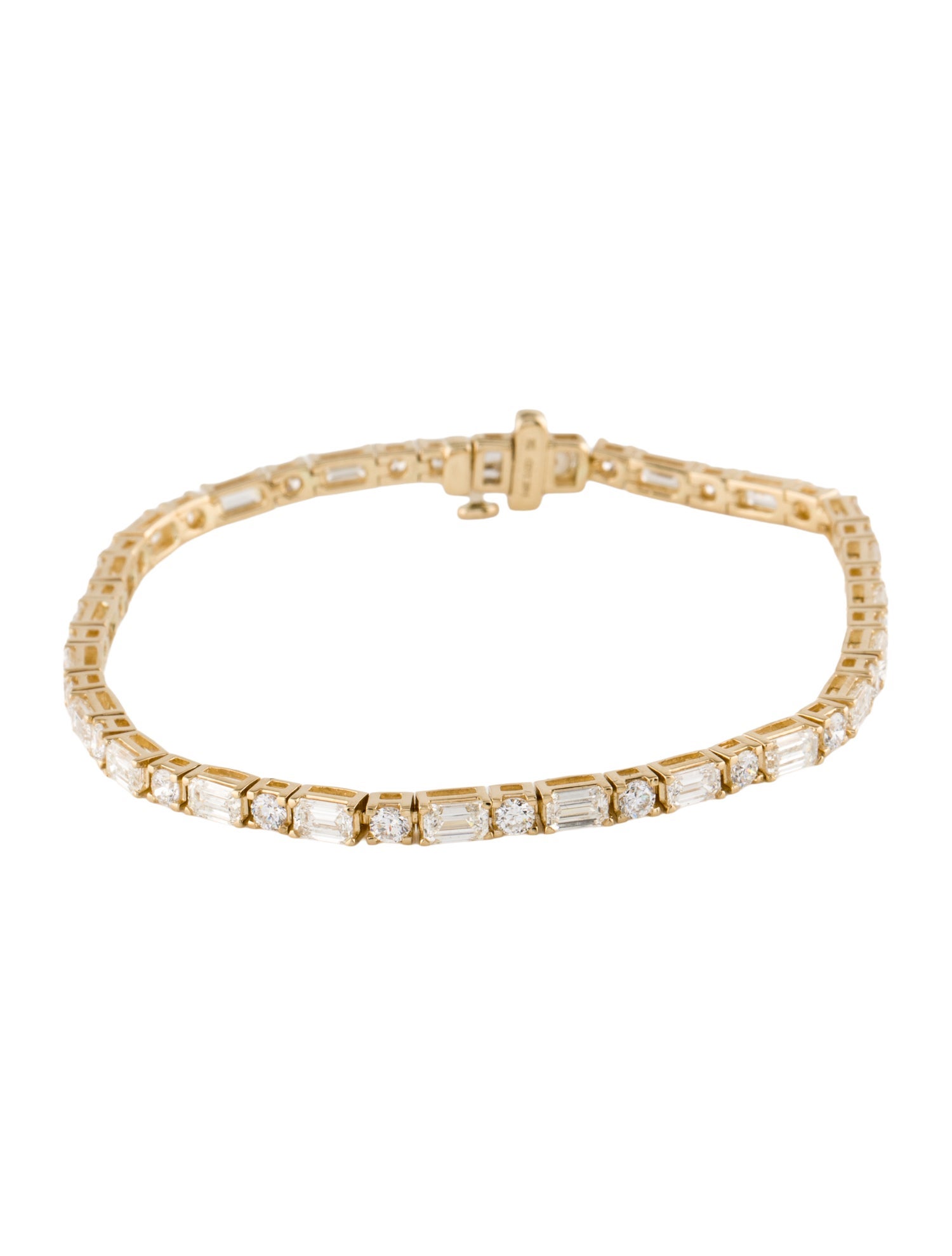 Badgley Mischka 14K 6.14ctw Lab-Grown Diamond Bracelet