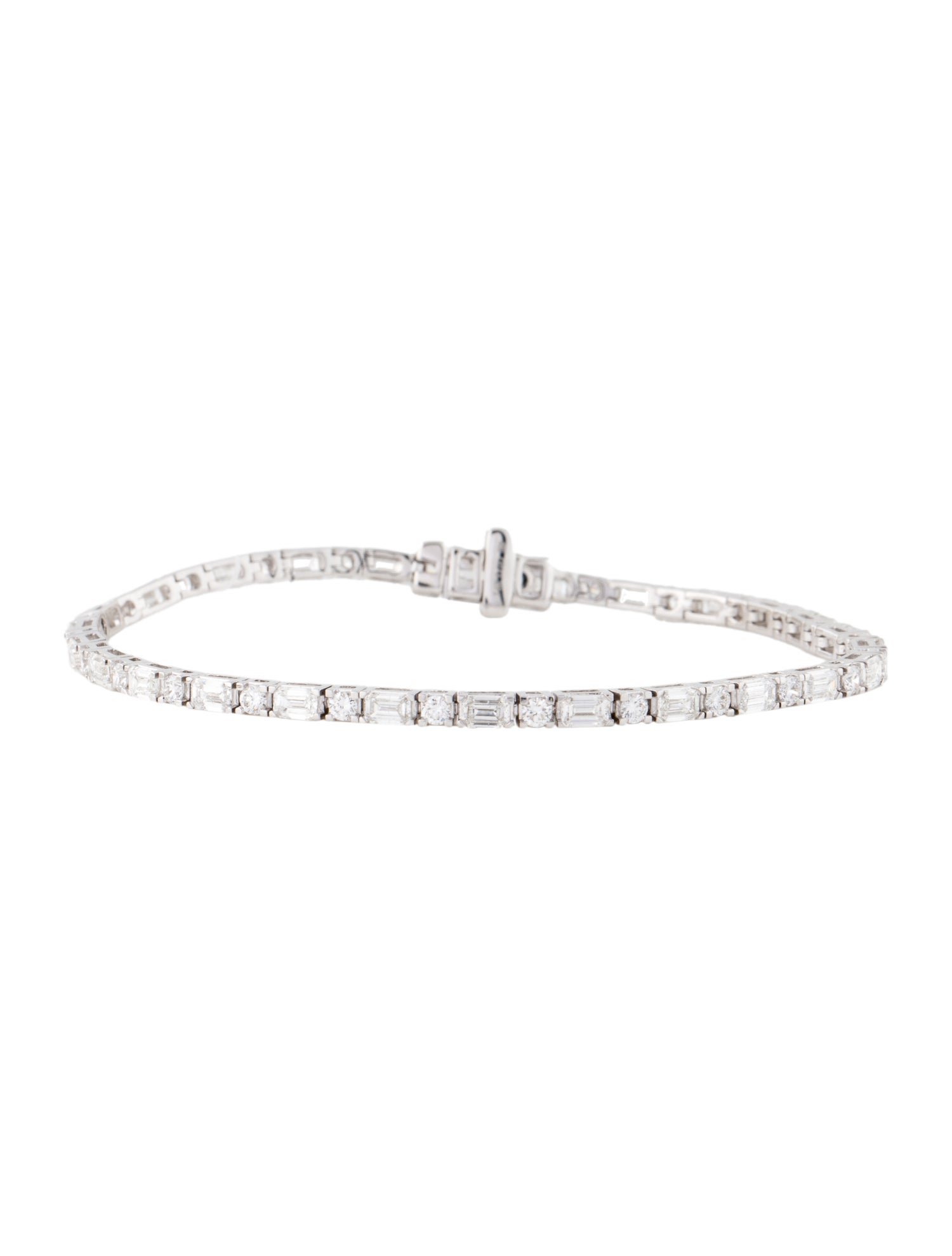 Badgley Mischka 14K 4.75ctw Lab-Grown Diamond Bracelet