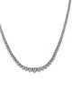 Badgley Mischka 14K 3.00ctw Lab-Grown Diamond Graduated Chain Necklace