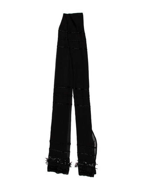 Badgley Mischka Striped Scarf