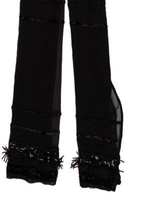 Badgley Mischka Striped Scarf