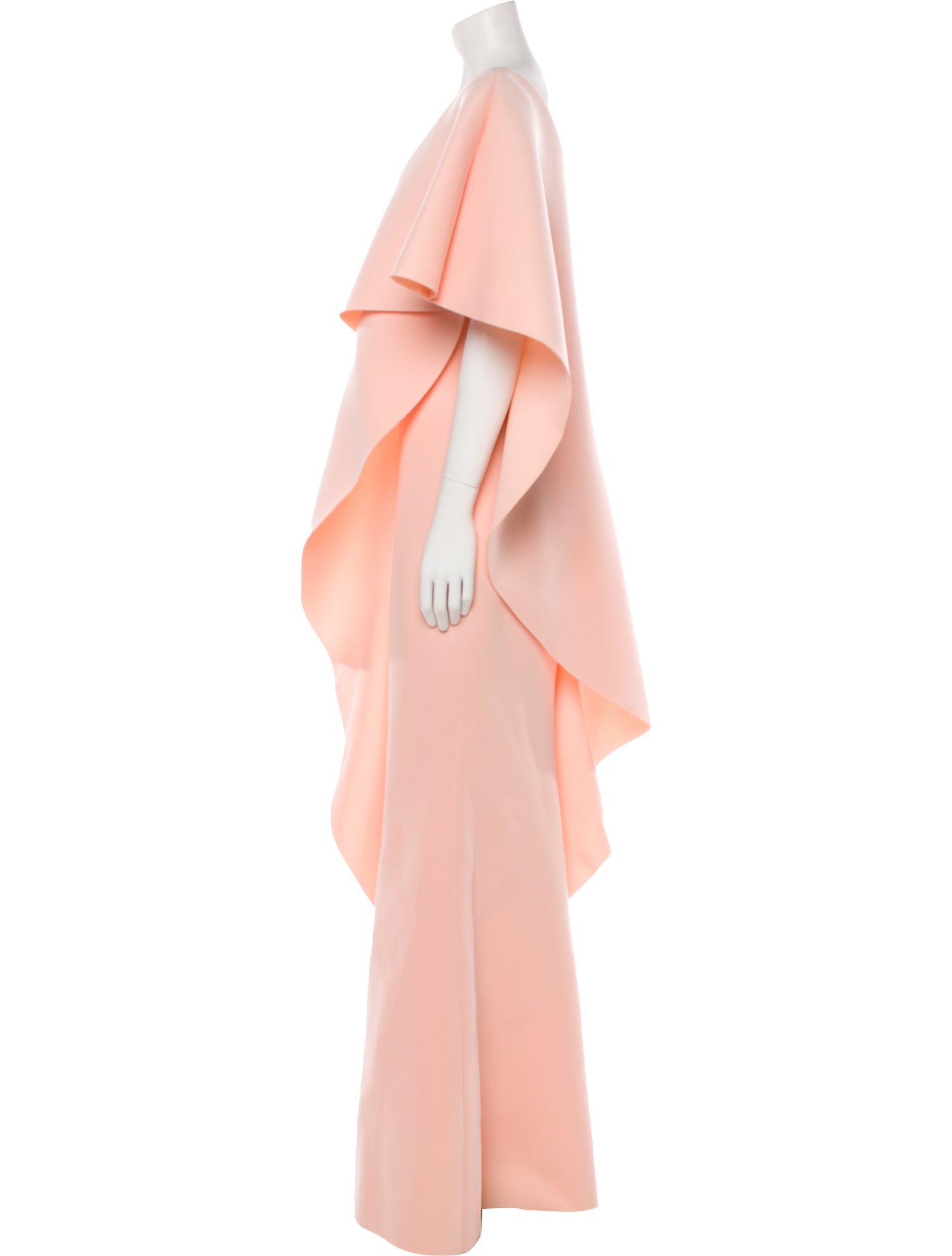 Badgley Mischka V-Neck Long Dress