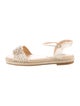 Badgley Mischka Crystal Embellishments Espadrilles