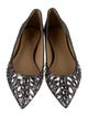 Badgley Mischka Leather Ballet Flats