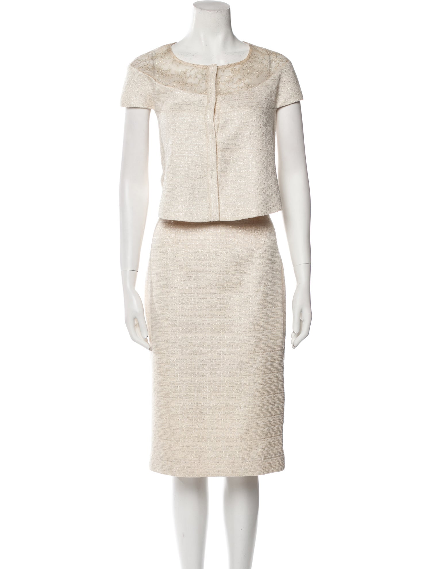 Badgley Mischka Skirt Suit