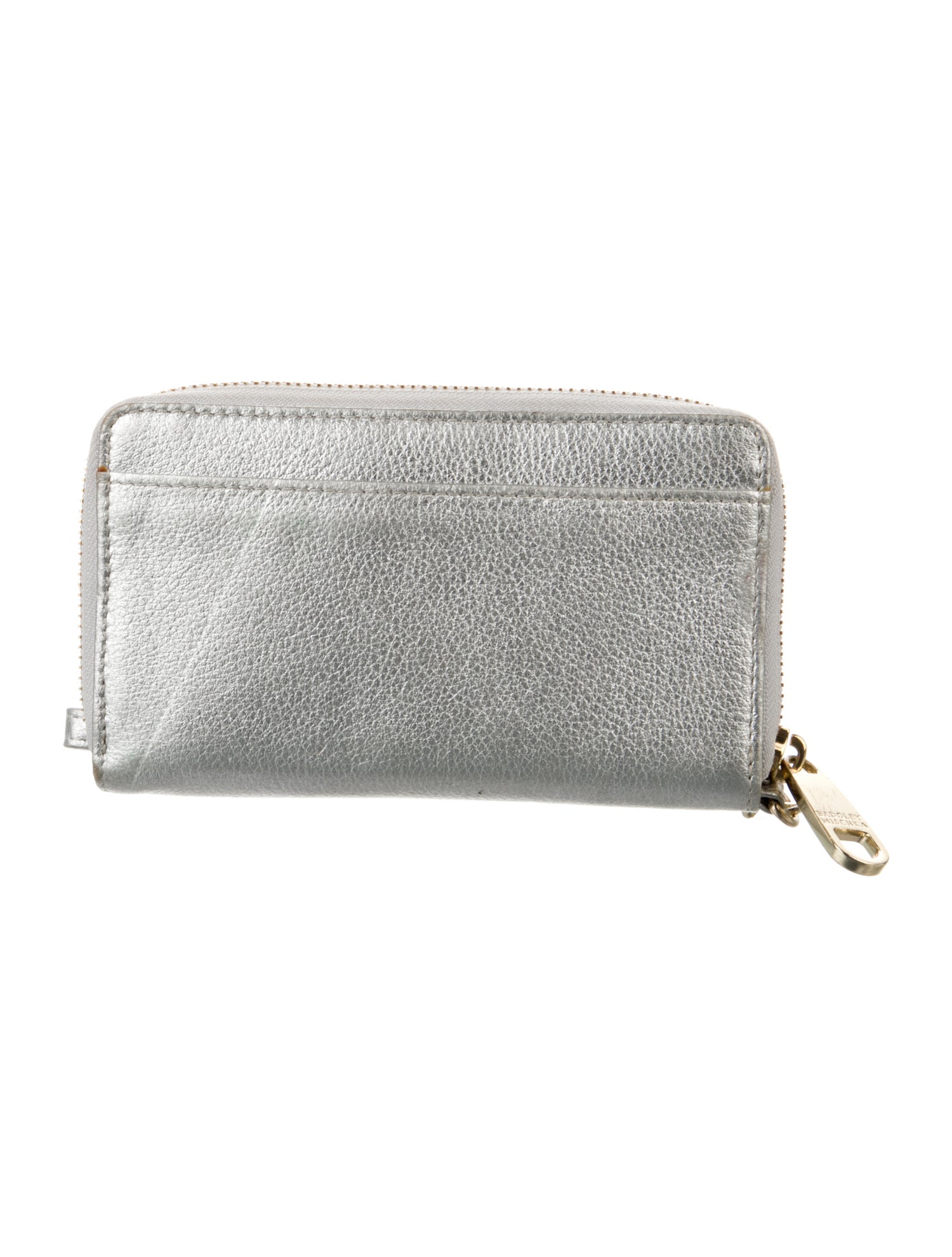 Badgley Mischka Leather Wristlet
