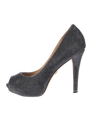 Badgley Mischka Pumps Monili Canvas US 7.5 |