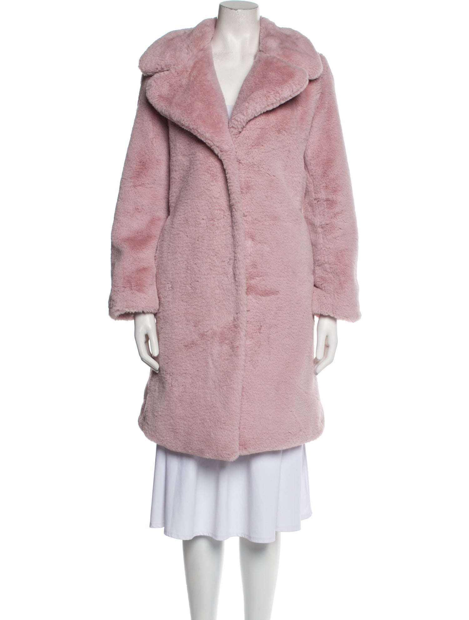 Badgley Mischka Faux Fur Coat