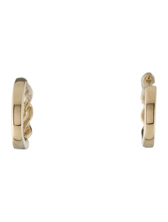 Badgley Mischka 14K Lab-Grown Diamond Huggie Earrings