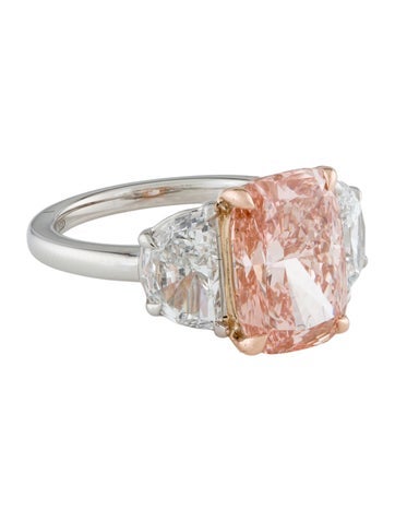 Badgley Mischka Engagement Ring 7.04ctw Lab-Grown Diamond Three-Stone 7