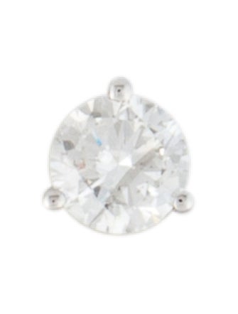 Badgley Mischka 14K Lab-Grown Diamond Single Stud Earring
