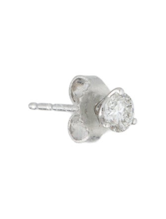 Badgley Mischka 14K Lab-Grown Diamond Single Stud Earring