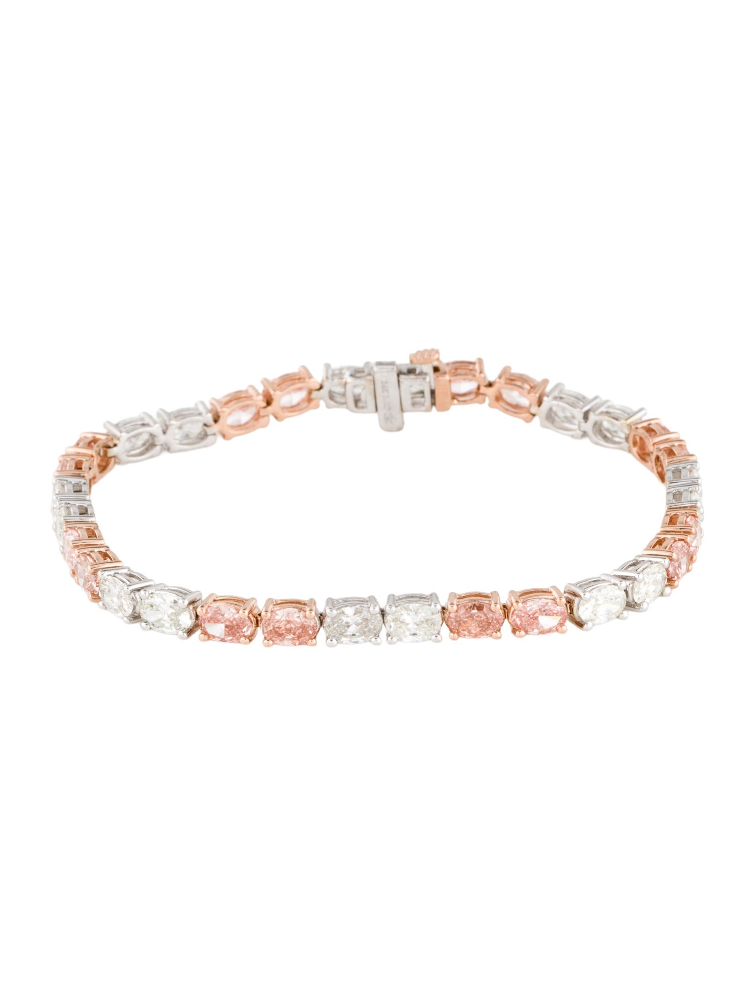 Badgley Mischka 14K 9.25ctw Lab-Grown Diamond Bracelet