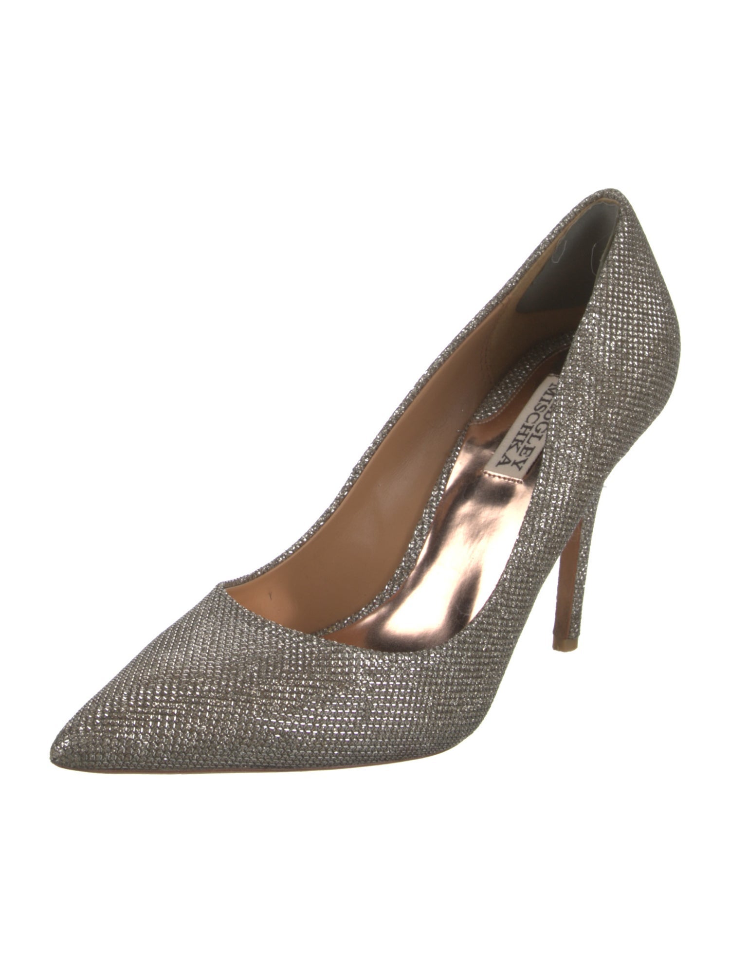 Badgley Mischka Glitter Glitter Accents Pumps