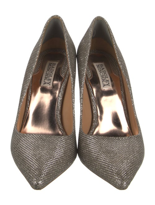 Badgley Mischka Glitter Glitter Accents Pumps
