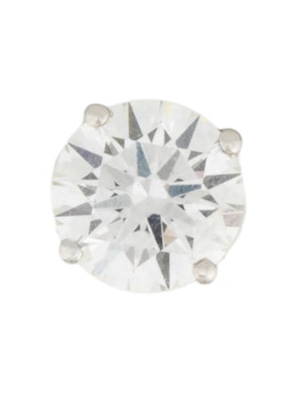 Badgley Mischka Platinum 1.00ct Lab-Grown Diamond Single Stud Earring