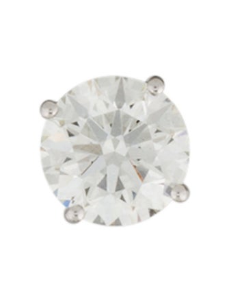 Badgley Mischka Platinum 1.00ct Lab-Grown Diamond Single Stud Earring