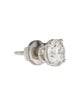 Badgley Mischka Platinum 1.00ct Lab-Grown Diamond Single Stud Earring