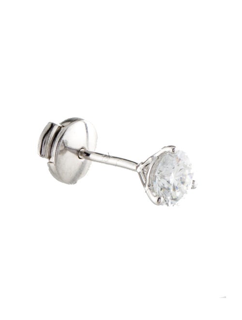 Badgley Mischka 14K Lab-Grown Diamond Single Stud Earring