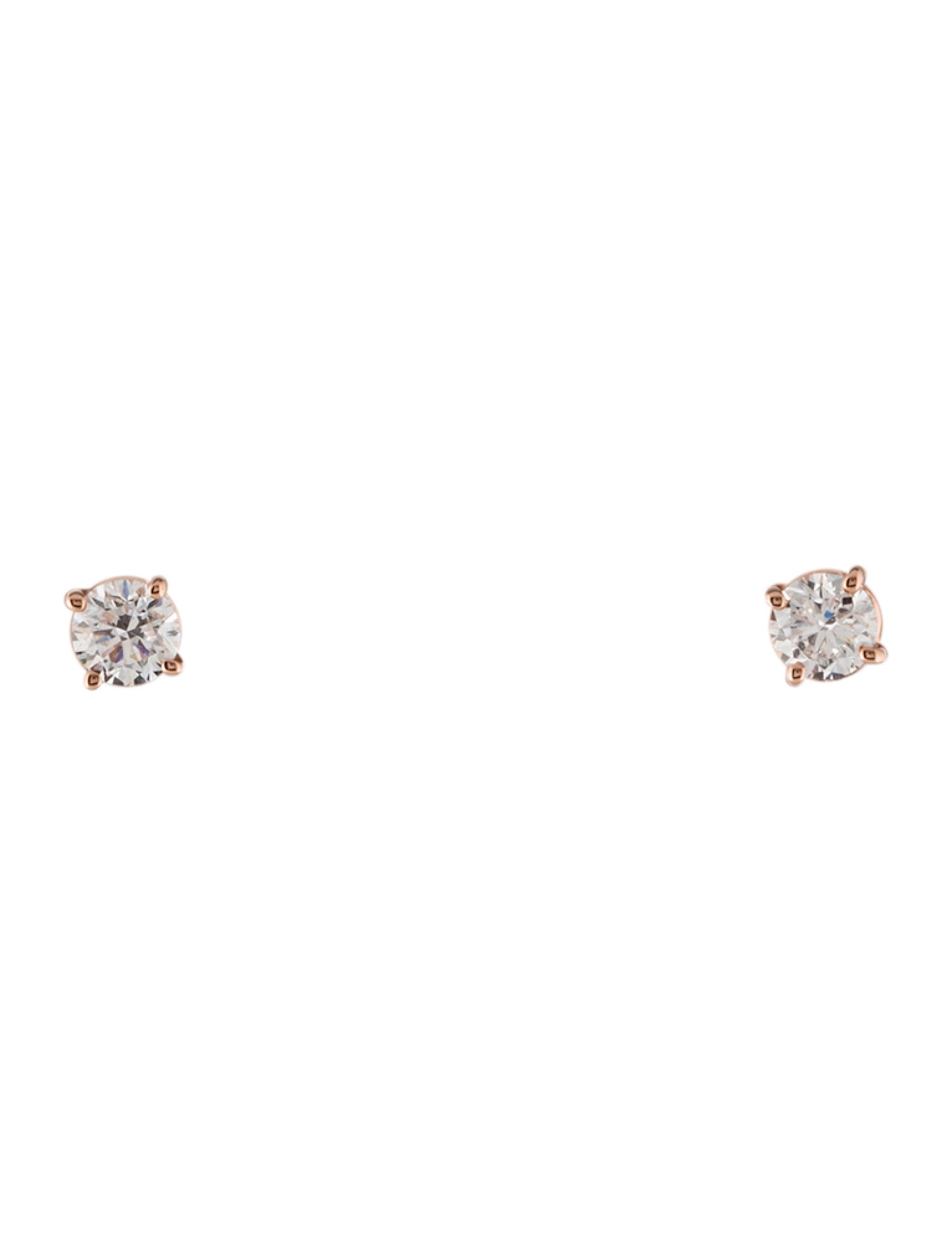 Badgley Mischka 14K Lab-Grown Diamond Stud Earrings