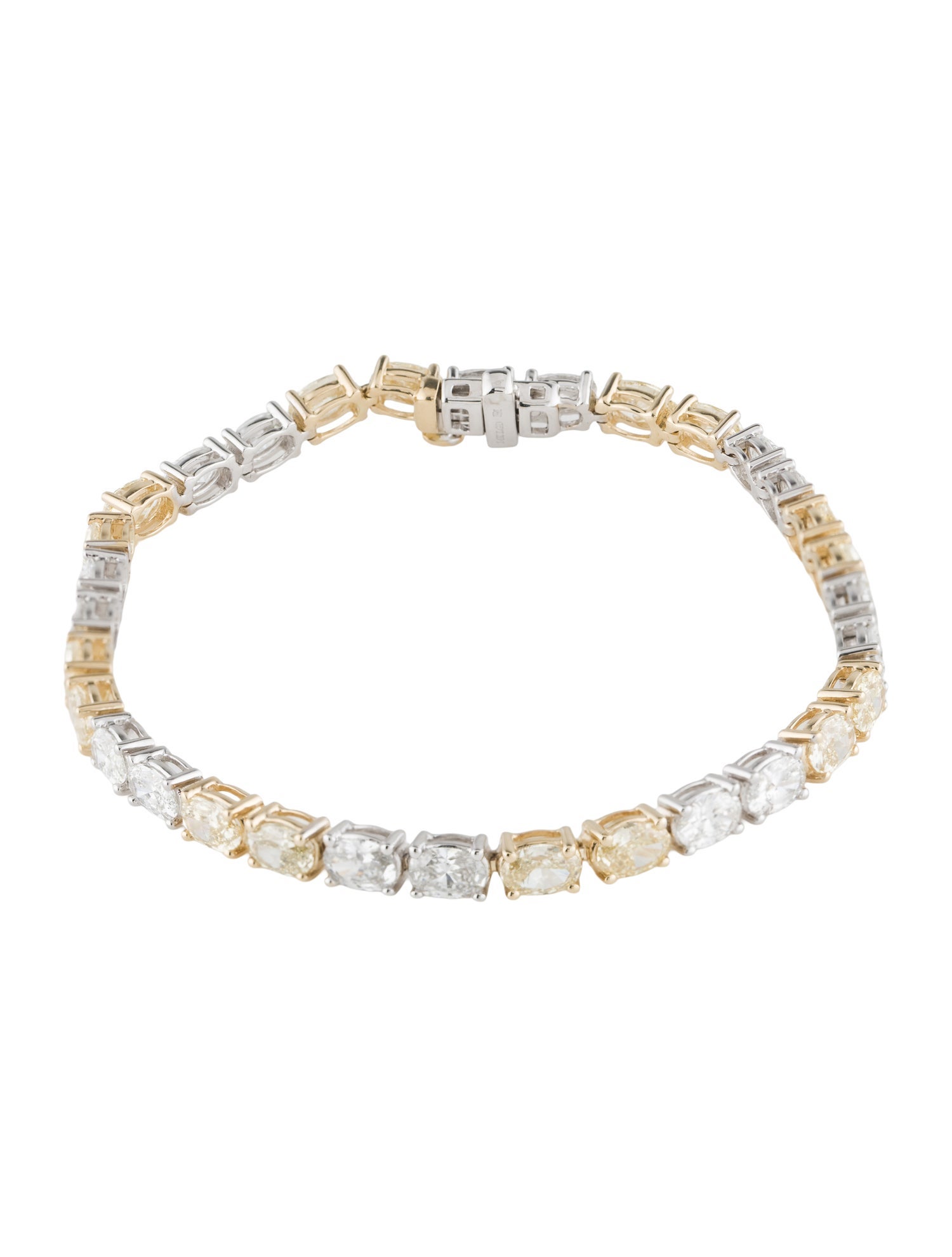 Badgley Mischka 14K 9.00ctw Lab-Grown Diamond Tennis Bracelet