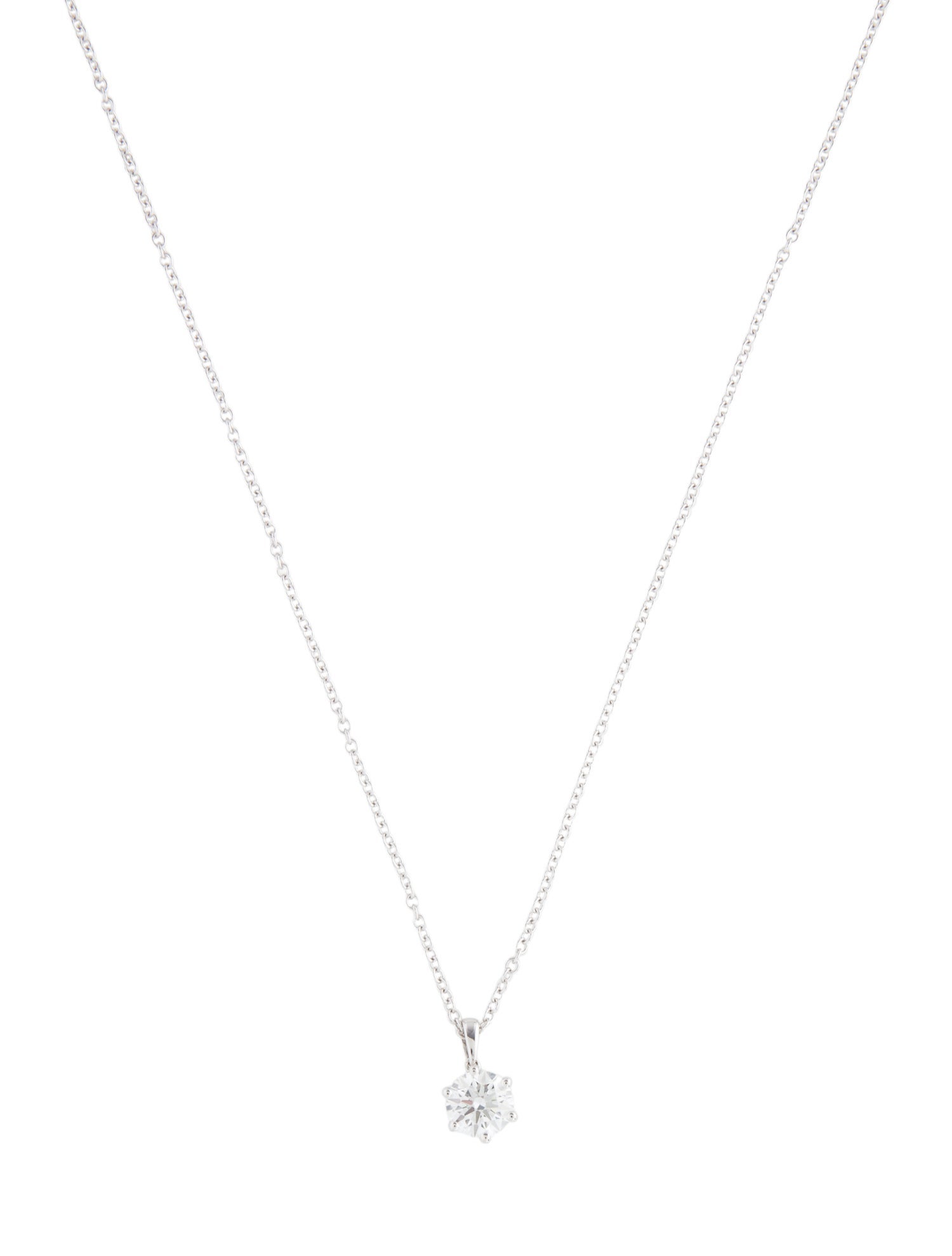 Badgley Mischka 14K 1.15ct Lab-Grown Diamond Pendant Necklace
