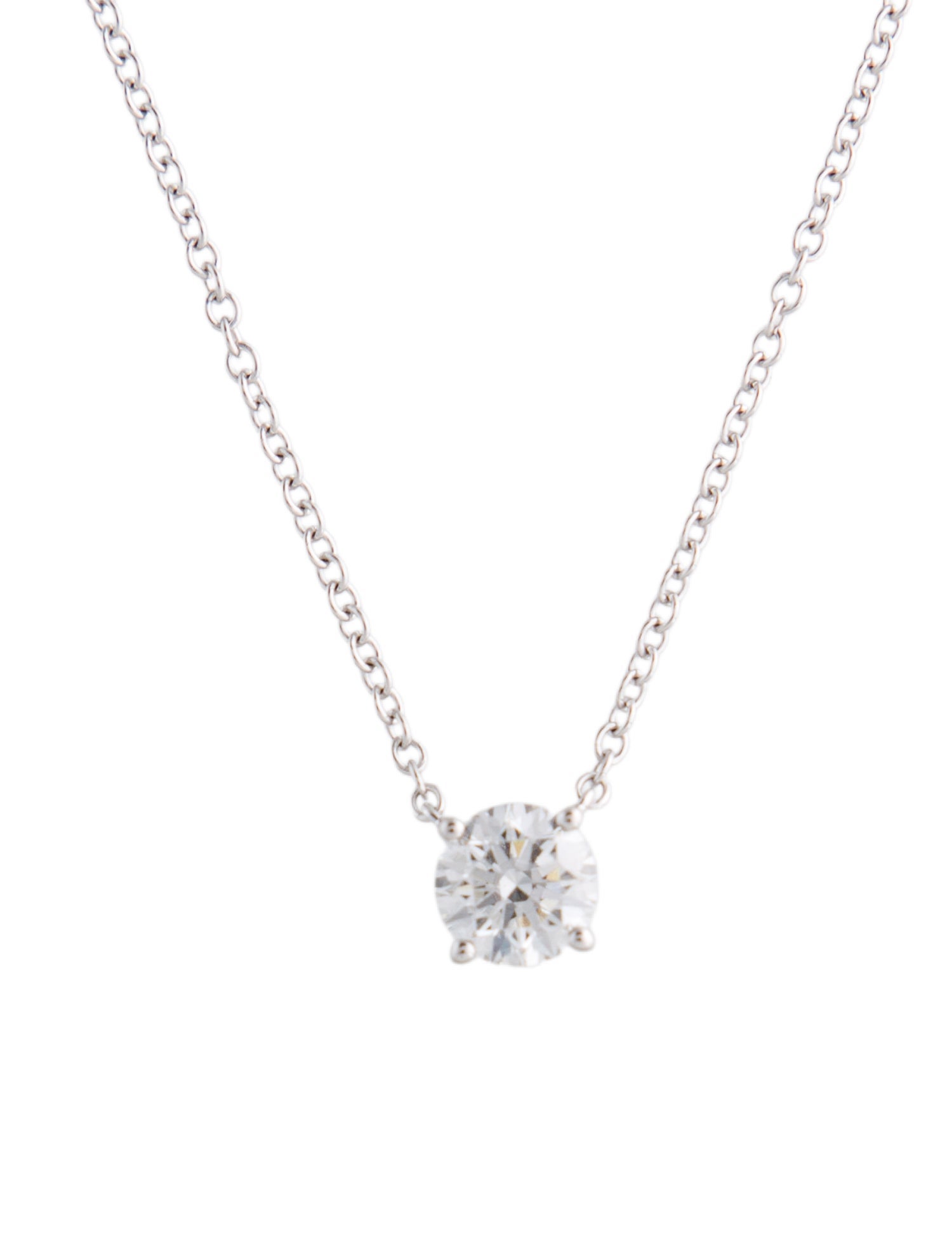 Badgley Mischka 14K 1.00ct Lab-Grown Diamond Pendant Necklace