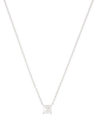 Badgley Mischka 14K 1.02ctw Lab Grown Diamond Pendant Necklace
