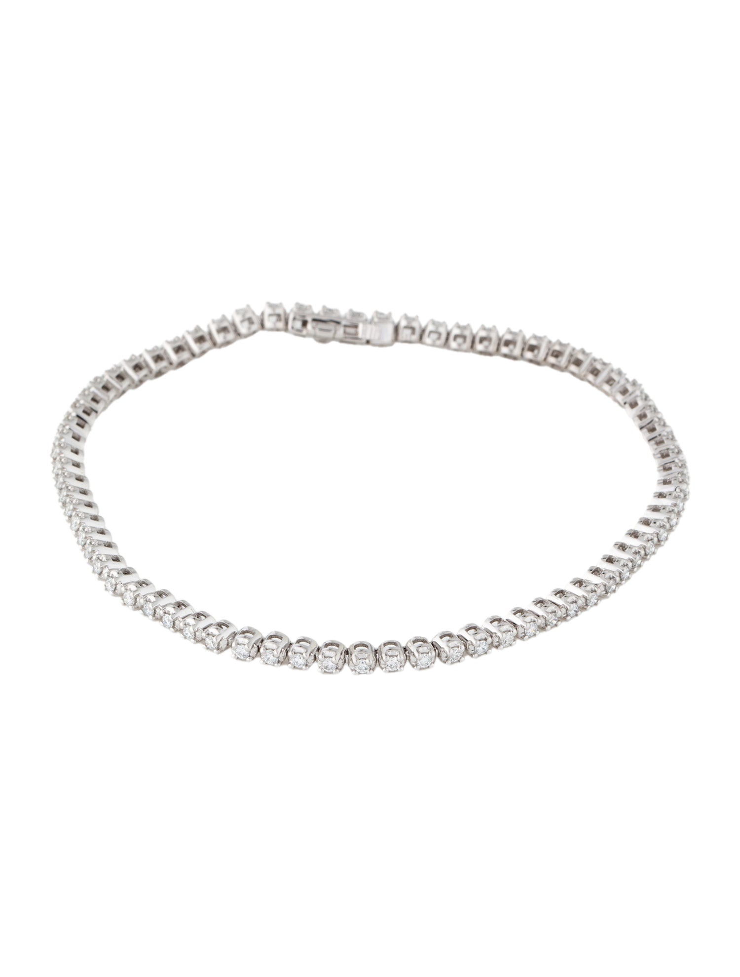 Badgley Mischka 14K Lab-Grown Diamond Tennis Bracelet