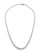 Badgley Mischka 14K 15.08ctw Lab-Grown Diamond Rivière Necklace