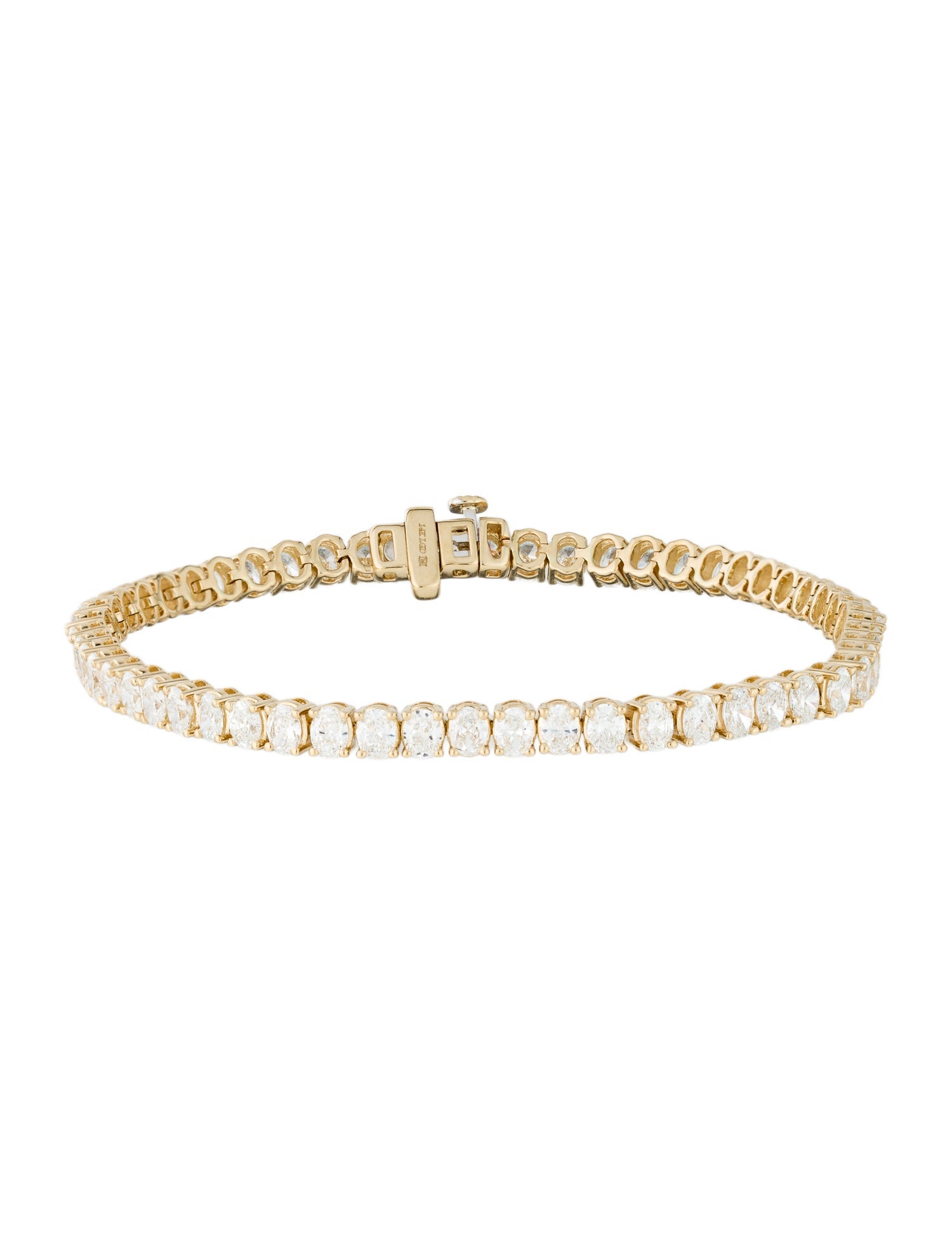 Badgley Mischka 14K 5.60ctw Lab-Grown Diamond Bracelet