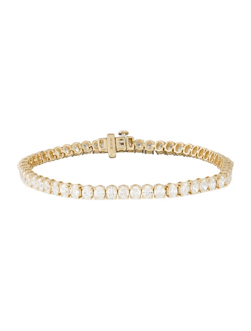 Badgley Mischka 14K 5.60ctw Lab-Grown Diamond Bracelet