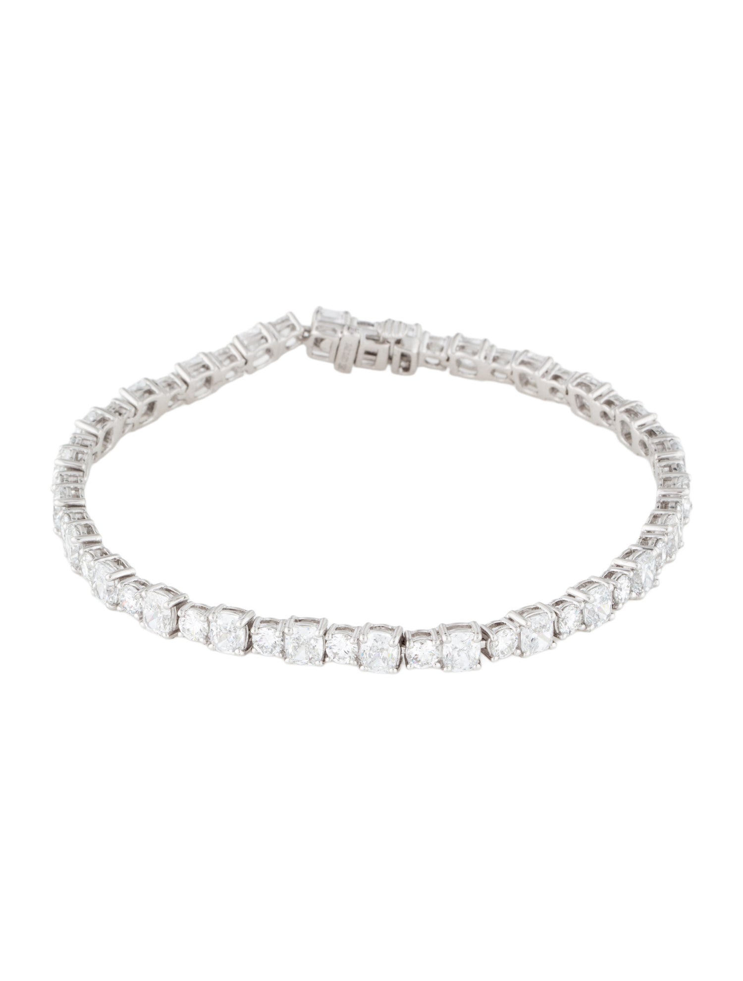 Badgley Mischka 14K 9.25ctw Lab-Grown Diamond Tennis Bracelet