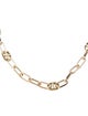 Badgley Mischka 14K Oval & Anchor Link Chain Necklace