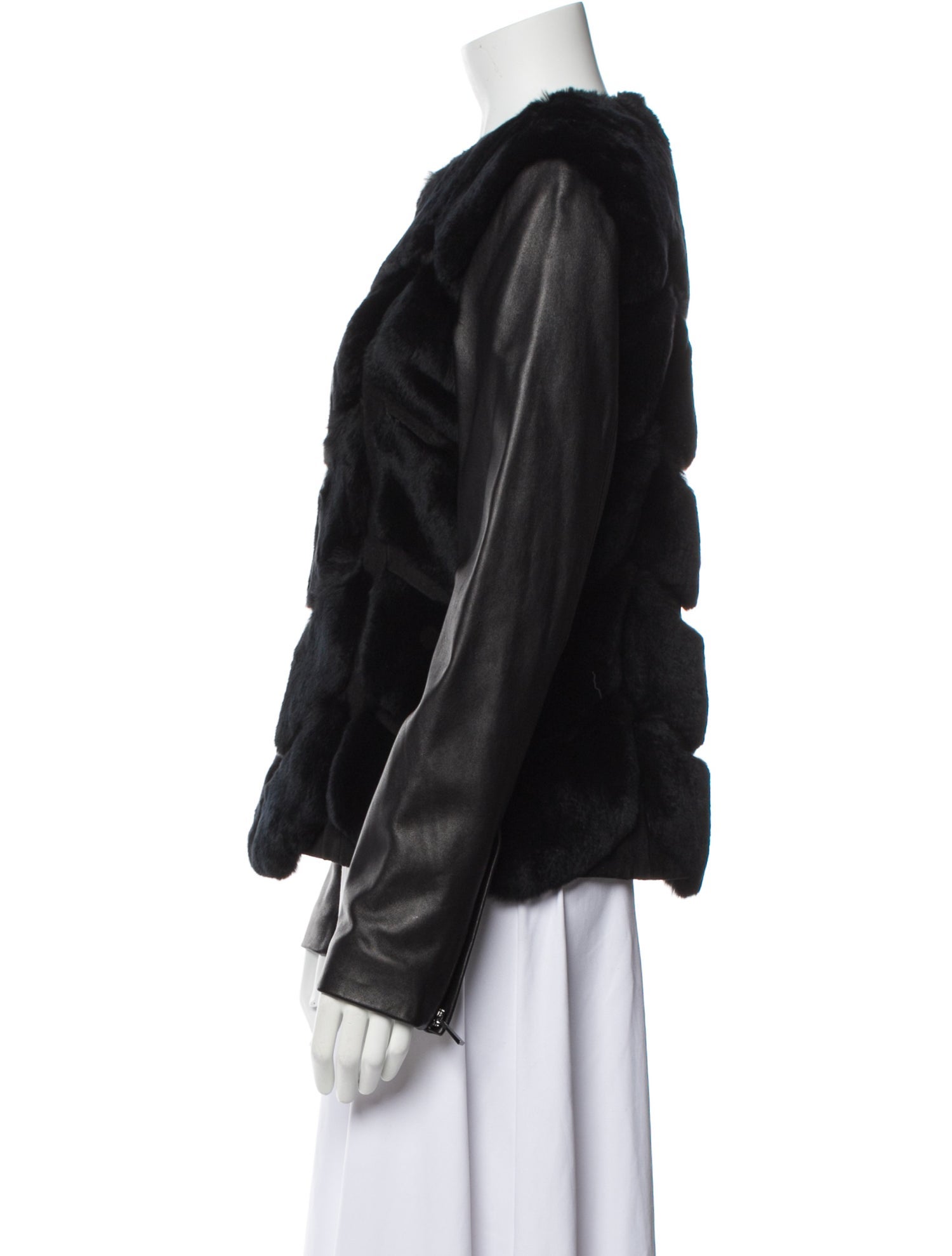 Badgley Mischka Fur Jacket