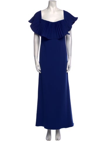 Badgley Mischka Dresses Square Neckline Long Dress XL