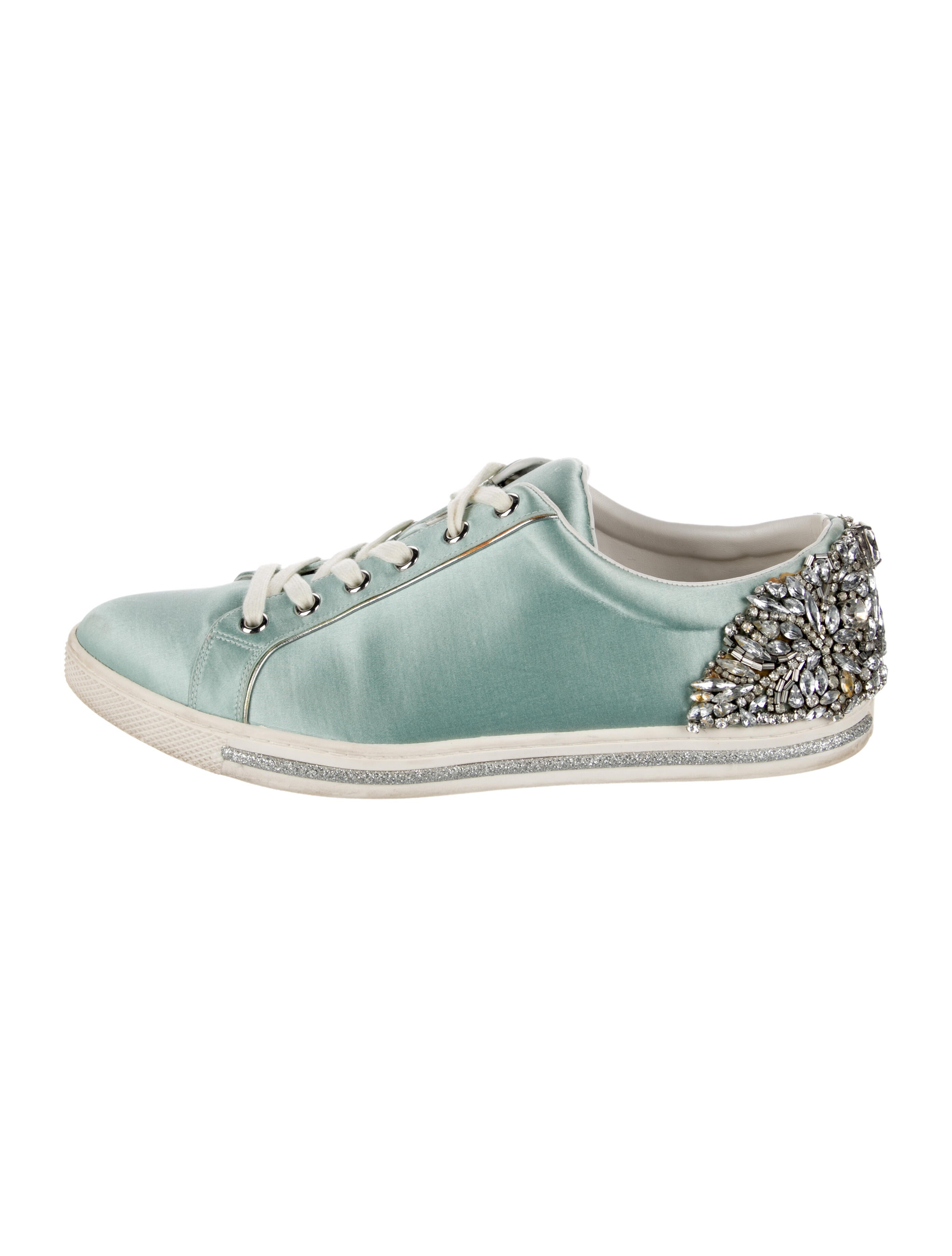 Badgley Mischka Satin Colorblock Pattern Sneakers