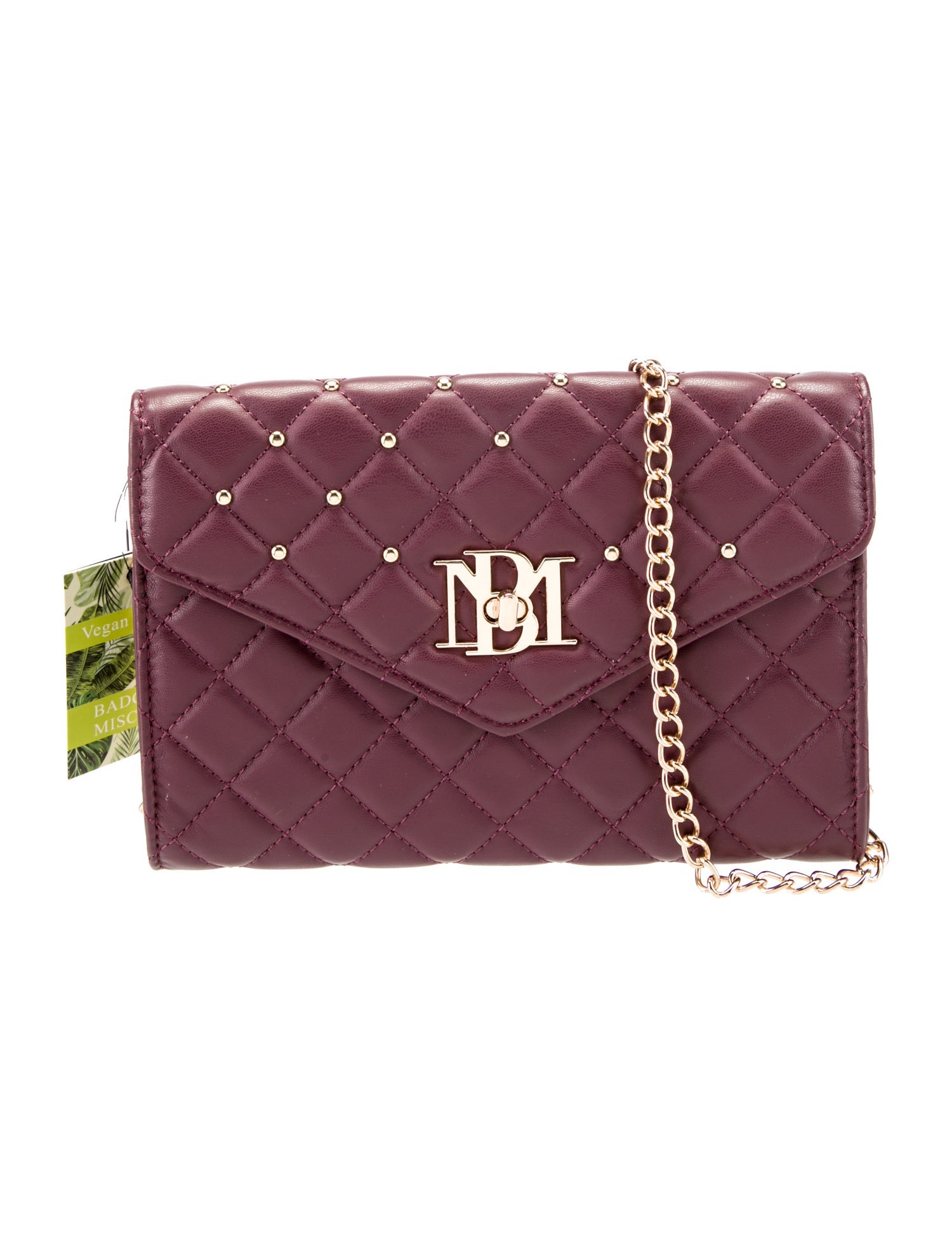 Badgley Mischka Vegan Leather Shoulder Bag w/ Tags