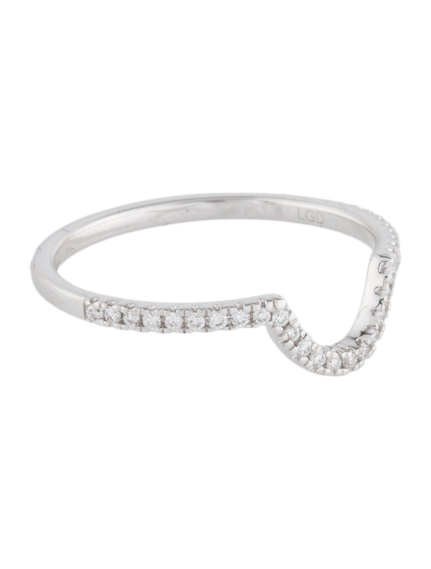 Badgley Mischka 18K Lab-Grown Diamond Wedding Band